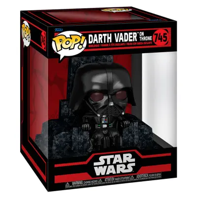 Star Wars: Dark Side POP! Deluxe Vinyl Figure Vader Throne 9 cm