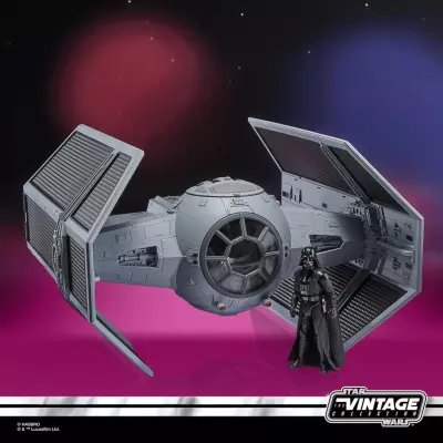 Star Wars Darth Vader's Tie Advanced - Figure Vintage Coll. 10Cm