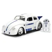 Star Wars Diecast Model 1:24 R2-D2 1959 VW Drag Beetle