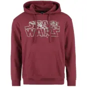 Star Wars - Disney Luvtröja - Darth Vader - M XXL - för Herr - röd