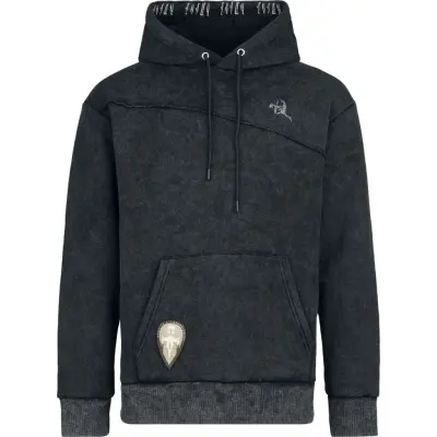 Star Wars - Disney Luvtröja - The Mandalorian - Logo - S XXL - för Herr - svart