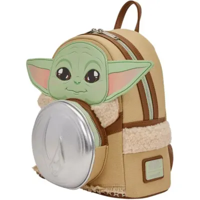Star Wars - Disney Miniryggsäckar - Loungefly - The Mandalorian - Grogu & Anzellan - för  flerfärgad