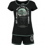 Star Wars - Disney Pyjamas - Rule The Galaxy - S XL - för Dam - svart