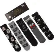 Star Wars - Disney Strumpor - Dark Side - S-M L-XL - för flerfärgad