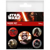 Star Wars Episode VII First Order Badges 5-pack