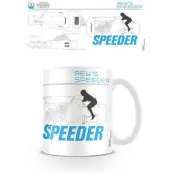 Star Wars Force Awakens Mugg Reys Speeder