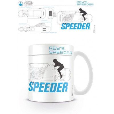 Star Wars Force Awakens Mugg Reys Speeder