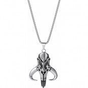 Star Wars Halsband - The Mandalorian - Mythosaur Skull - för  silverfärgad