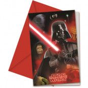 Star Wars Inbjudningskort Final Battle 6 st