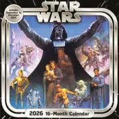 Star Wars Kalender - Wandkalender 2026 - för None - flerfärgad