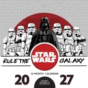 Star Wars Kalender - Väggkalender 2027 - för None - flerfärgad