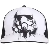 Star Wars Keps - Dripping Stormtrooper Cap - för  vit