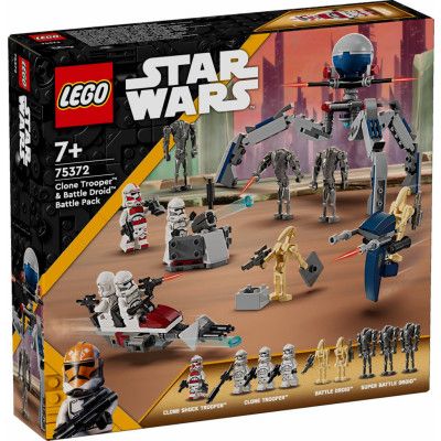 LEGO® Star Wars™ Clone Trooper&Battle Droid Battle Pack 75372 - LEGO -  Leksaksaffären
