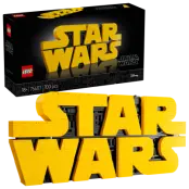LEGO - Star Wars TM - Brick-Built Star Wars Logo