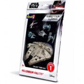 Star Wars - Level 2 Easy-Click Snap Model Kit Millenium Falcon