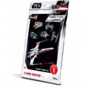 Star Wars - Level 2 Easy-Click Snap Model Kit X-Wing Fighter