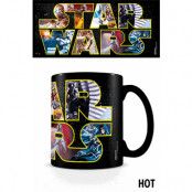Star Wars - Logo Characters Heat Change Mug
