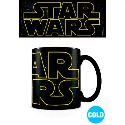 Star Wars Logo Characters Heat changing mug