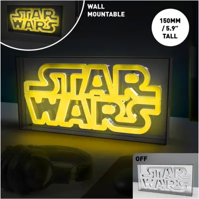 Star Wars - Logo - Led Neon Light 15.5X30.5Cm