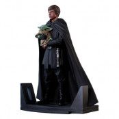 Star Wars - Luke Skywalker & Grogu - Figurine Gentle Giant 25Cm