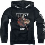 Star Wars Luvtröja - Barn - The Mandalorian - This Is The Way - 116 - för barn - svart