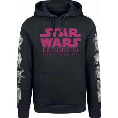 Star Wars - Disney Luvtröja - Episode 6 - 40th Anniversary - S L - för Herr - svart