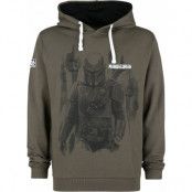 Star Wars - Disney Luvtröja - The Mandalorian - Bounty Hunter - M XXL - för Herr - khaki