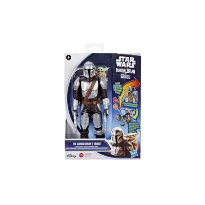 Star Wars Mandalorian&Grogu Figur med ljud - Star Wars -  Leksaksaffären