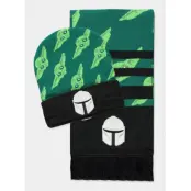 Star Wars - Mando & Grogu Green - Beanie & Scarf Gift Set