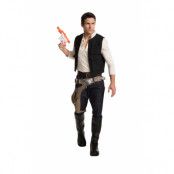 Han Solo Deluxe Maskeraddräkt Vuxen Onesize