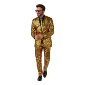 OppoSuits Golden Geo Star Kostym - 50