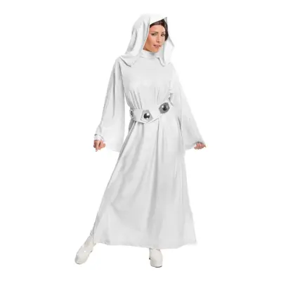 Prinsessan Leia Deluxe Maskeraddräkt - X-Small