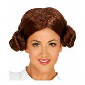 Star Wars Prinsessan Leia Inspirerad Peruk
