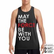 Star Wars - May The Force Be With You Performance Singlet, Tank Top