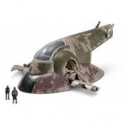 Star Wars Micro Galaxy Squadron - Boba Fett's Starship with Figures