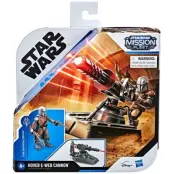 Star Wars Mission Fleet The Mandalorian Hover E-Web Cannon