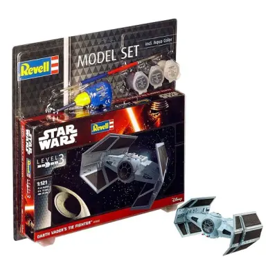 Star Wars Model Kit 1/121 Model Set Darth Vader's TIE Fighter 7 cm