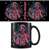 Star Wars Mugg - Darth Vader - för  svart