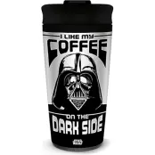 Star Wars Mugg - I Like My Coffee On The Dark Side - för None -
