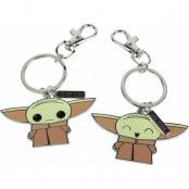 Star Wars - Disney Nyckelring - The Mandalorian Grogu BFF - för  flerfärgad