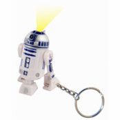 Star Wars R2-D2 Nyckelring med Ficklampa