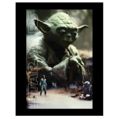 Star Wars - Yoda Key Art - Collector Print 30X40Cm
