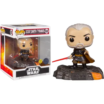 Star Wars - Pop Deluxe Nr 522 - Rssv1 - Darth Tyranus (Gw)
