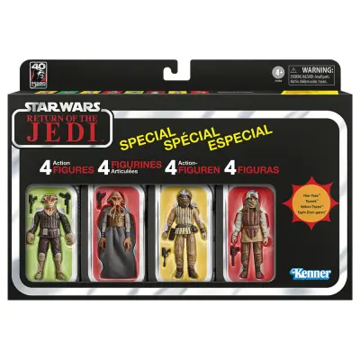 Star Wars Return Of The Jedi 4 figure set 10cm