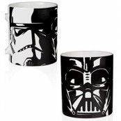 Star Wars - Stormtrooper & Vader Mug