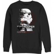 Star Wars Sweatshirt - Andor - Storm Trooper - S 3XL - för Herr - svart