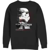 Star Wars - Disney Sweatshirt - Andor - Storm Trooper - S 3XL - för Herr - svart