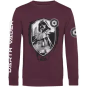 Star Wars Sweatshirt - Episode 6 - Die Rückkehr der Jedi Ritter - Darth Vader - M - för Herr - vinröd