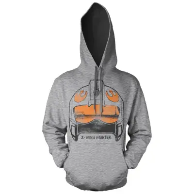 Star Wars - Sweatshirt X-Wing Fighter Helmet - H.grey (S)