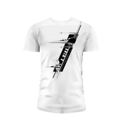 Star Wars 7 - T-Shirt X-Wing - White (Xl)